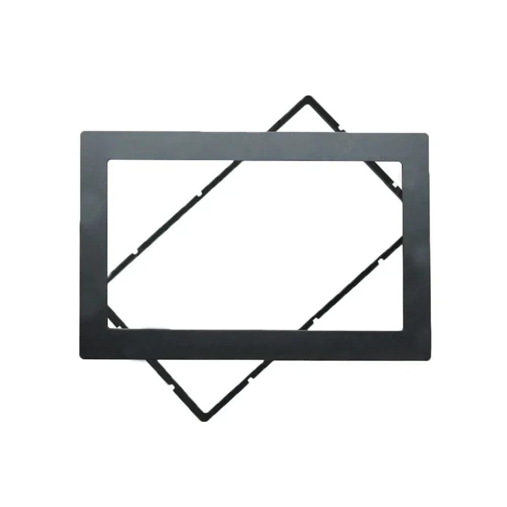 1 Set Universal 2DIN Auto Radio / Player Frame, Retromontage Decorative Frame, 178x102mm Panel Without Gap Player Decorative