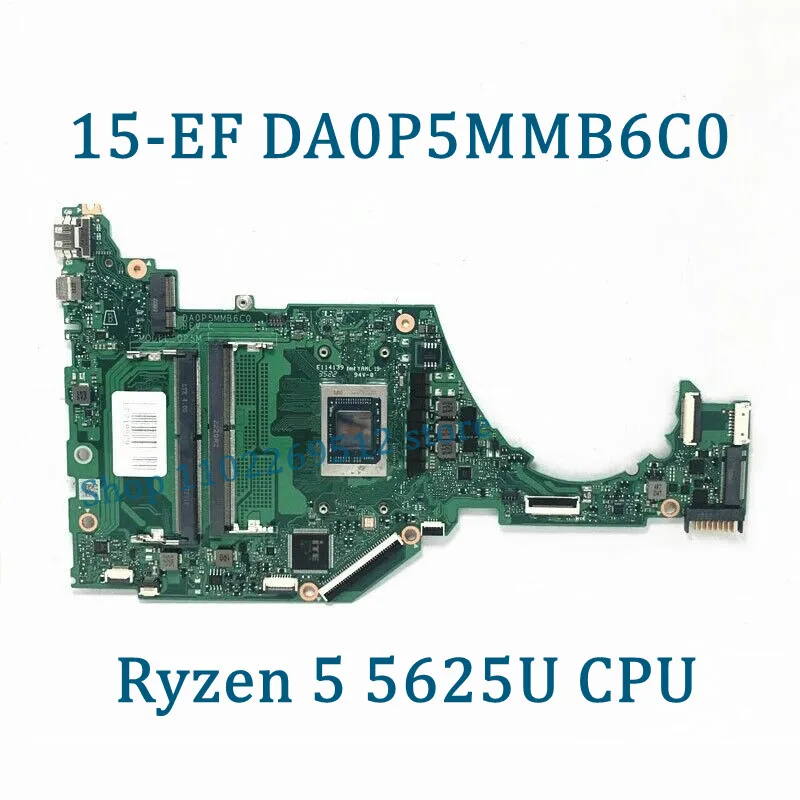 N05844-001 N07727-001 Mainboard DA0P5MMB6C0 For HP 15-EF 15S-EQ Laptop Motherboard With R5 5625U/R7 5825U CPU 100%Full Tested OK