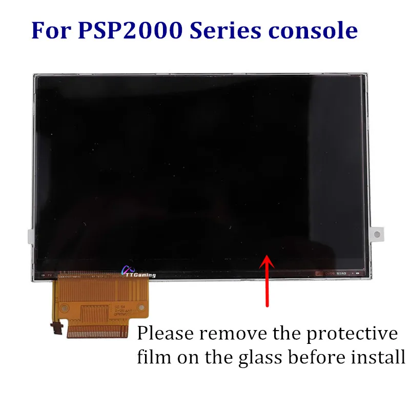 Écran LCD de remplacement avec rétro-éclairage, 1 pièce, pour Console de jeu Sony PSP2000 PSP 2000 200X Slim PSP série 2000 – 2004