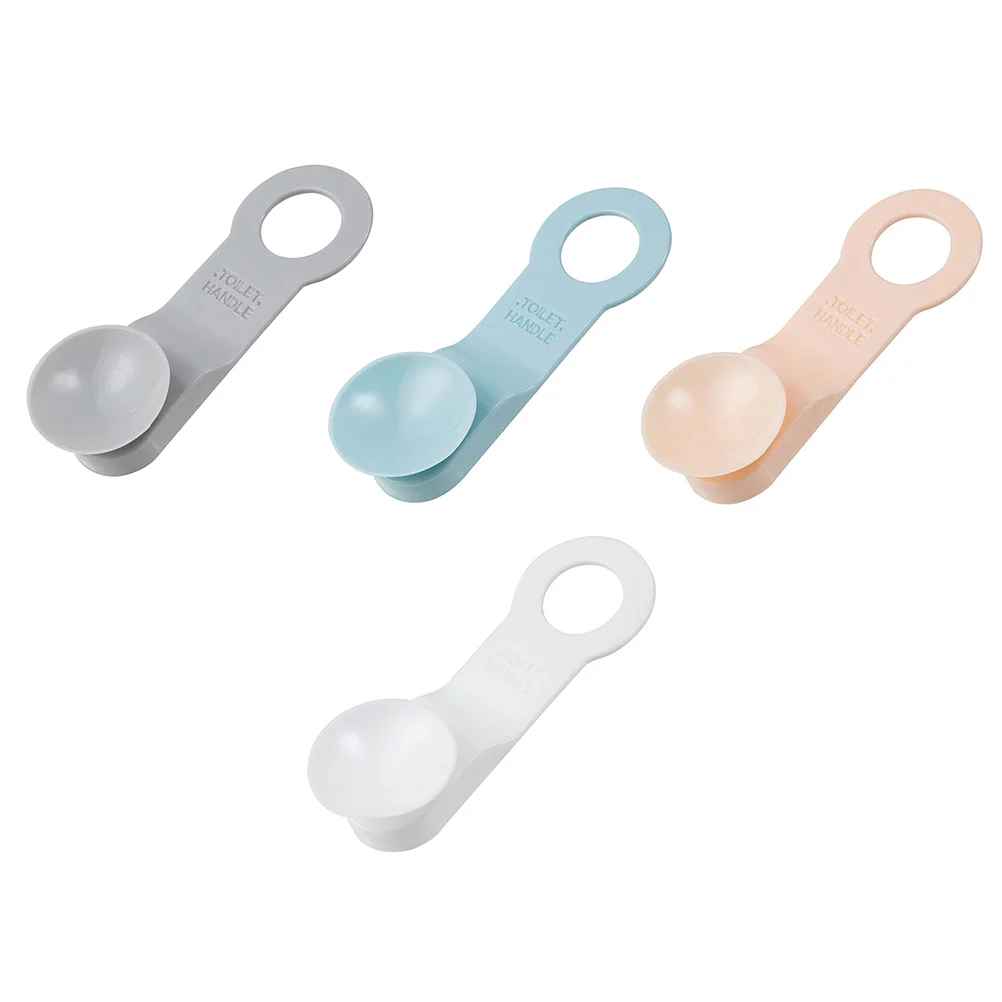 

4Pcs Household Toilet Lid Lifter Creative Toilet Lid Handle Restroom Supplies Toilet Cover Lifter Toilet Cover Handle