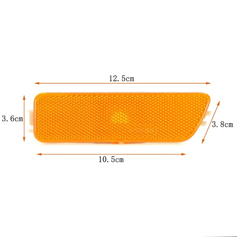 1 Pair Fit for Volkswagen VW Golf 4 Jetta MK4 1999-2005 Blinker Lens Front Side Marker Lights Turn Signal Lamp Indicators image 6