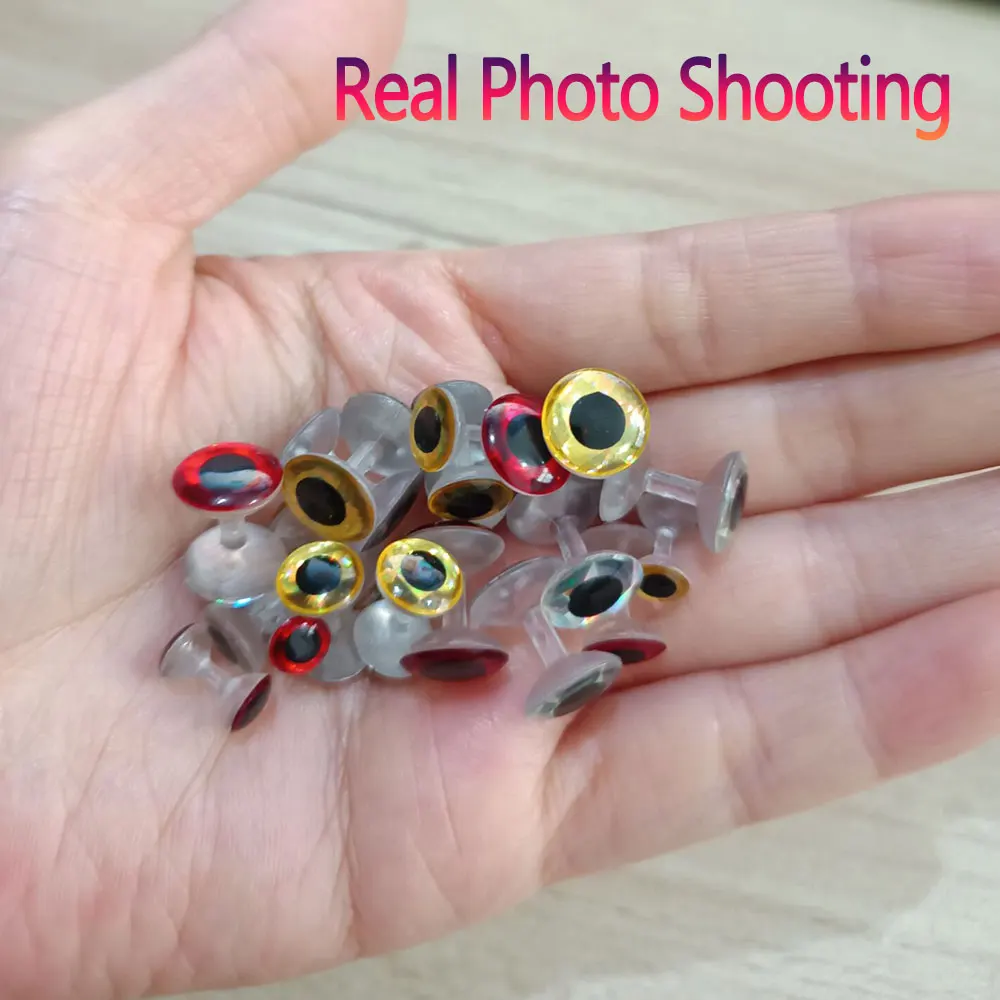 Ojos Holográficos Bimoo 3D para Mosca – Sin peso para señuelos de mar - imagen 4