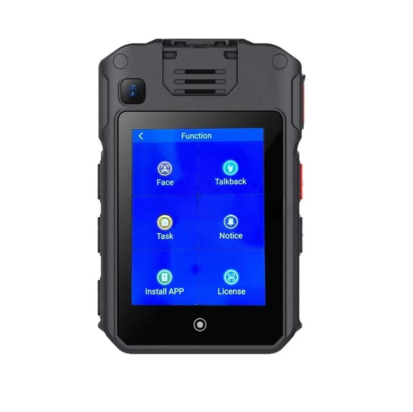 Professional 4G Body Worn Recorder Live View Security Camera With Long Working Time