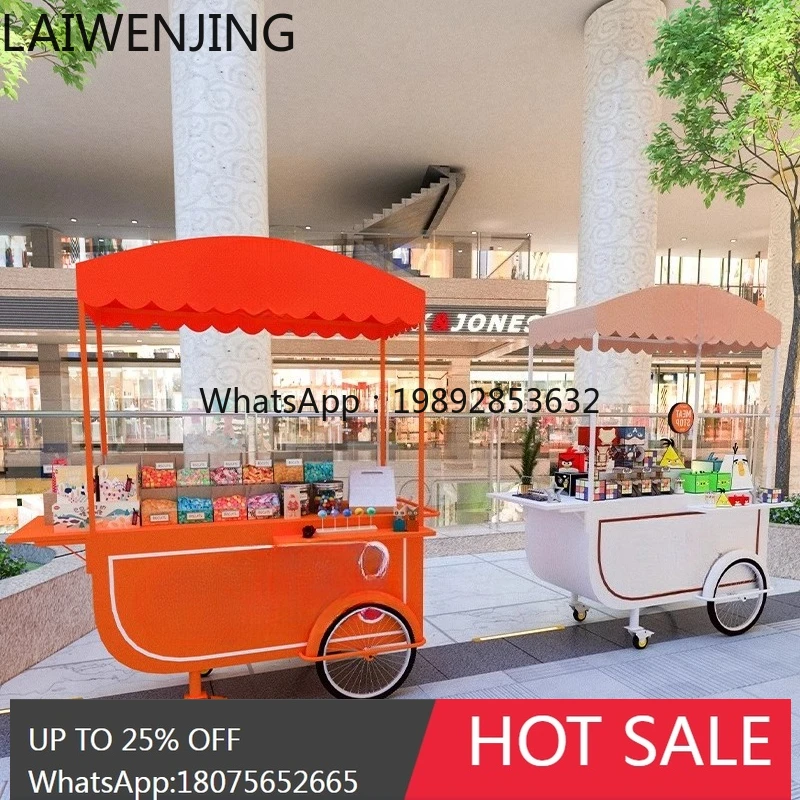 

B1 outdoor display car event promotion decoration cart movable