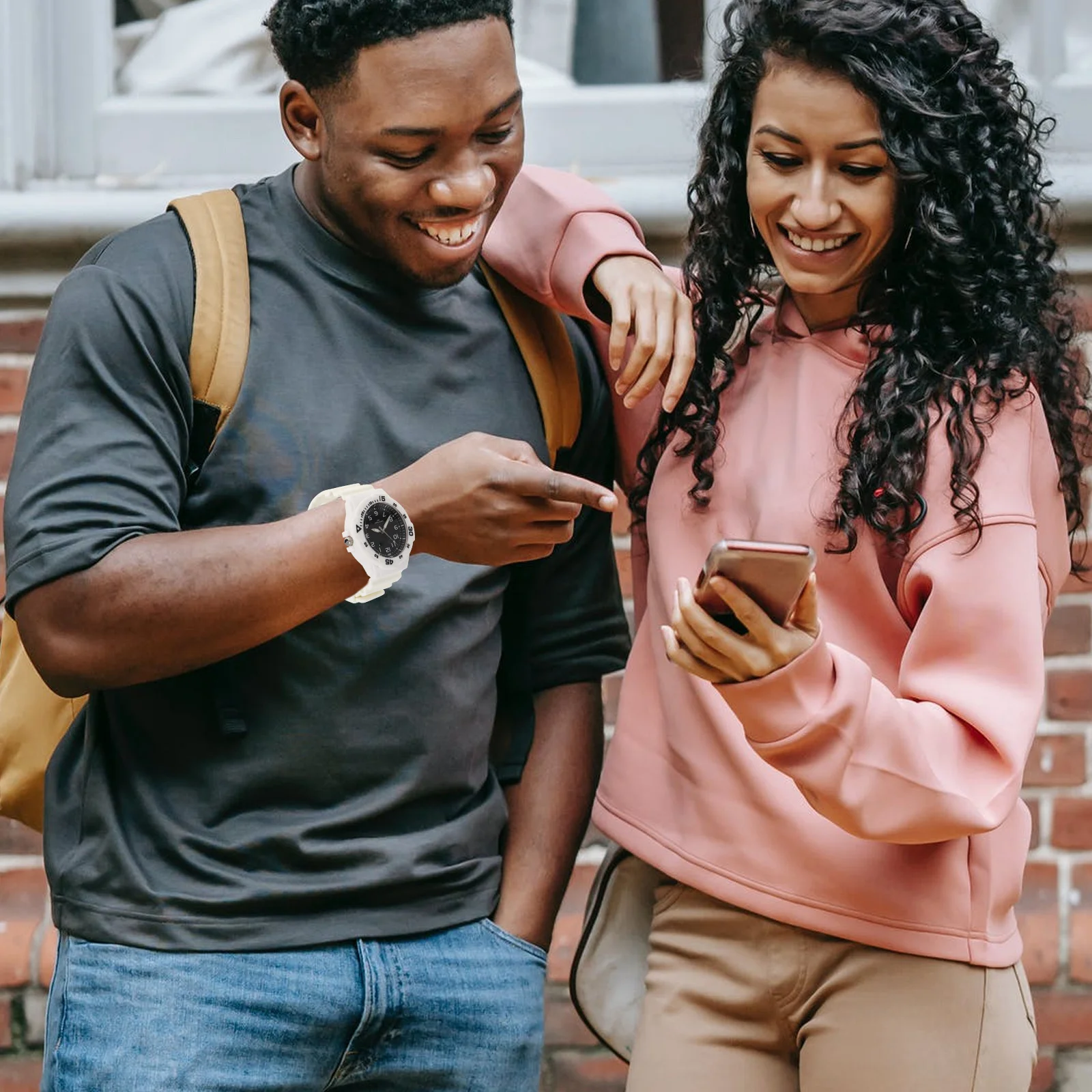 ساعة يد أنيقة مقاومة للماء من السيليكون - مثالية لساعة المعصم هدية ترفيهية للأعمال الداخلية والخارجية