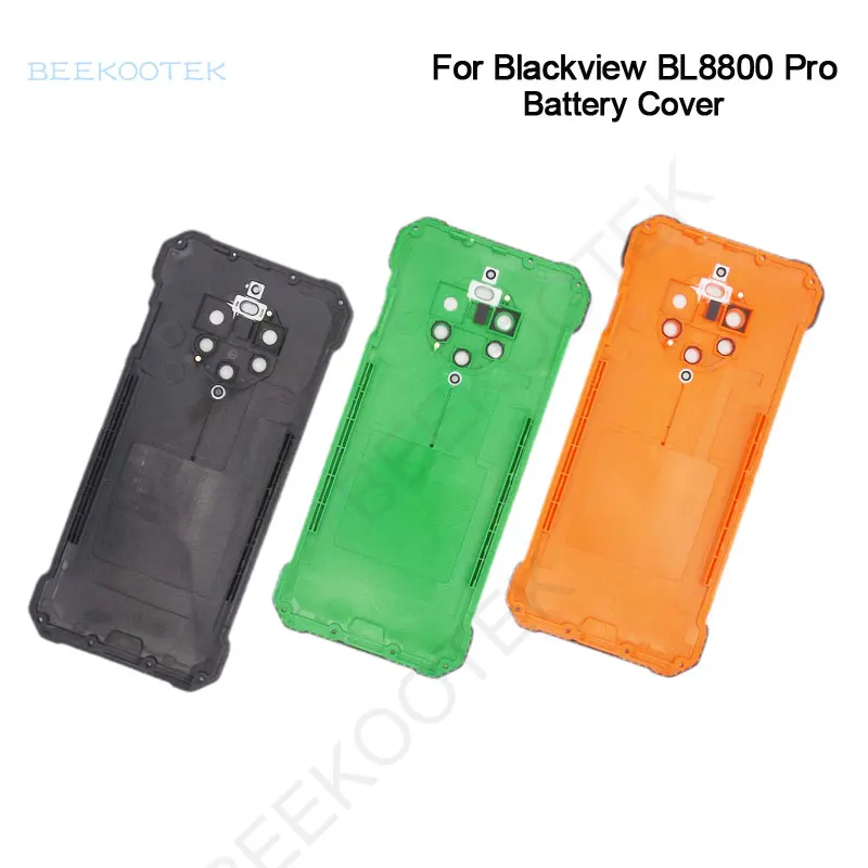 Blackview BL8800 Pro Battery Cover NewOriginal Back Cover Battery Case Repair Replacement Accessories For Blackview BL8800 Phone