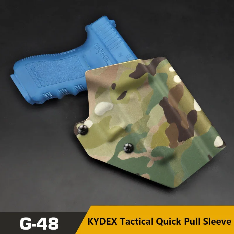 YDEX Material Adjustable Wear-resistant Tactical Pistol Holster, Adapt to GLOCK48, Multiple Combination Modes