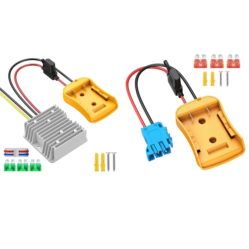 

Ck 20V To 12V Step Down Converter For Dewalt 20V+ Parts 1 Pack Power Wheels Adapter