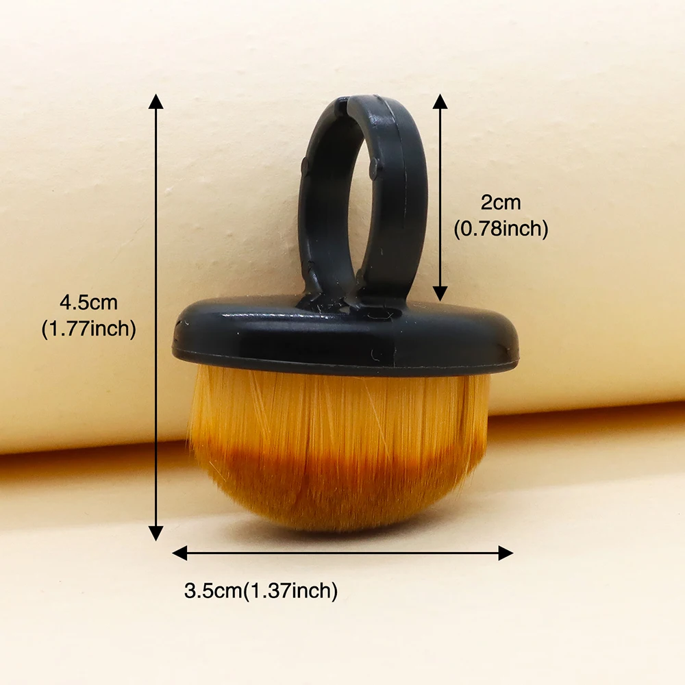 แปรงปัดฝุ่นเล็บแบบมืออาชีพ 5 ชิ้น ไม่มีกลิ่น สำหรับทำเล็บมือและเล็บเท้า ใช้กับอะคริลิค ยูวี เจล ผง กำจัดสีเล็บ พกพาสะดวก อุปกรณ์ดูแลเล็บ
