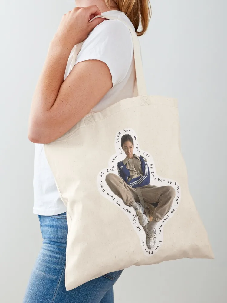 

HoYeon Jung stan Tote Bag bag luxury women tote bag men's shopper woman Handbags women