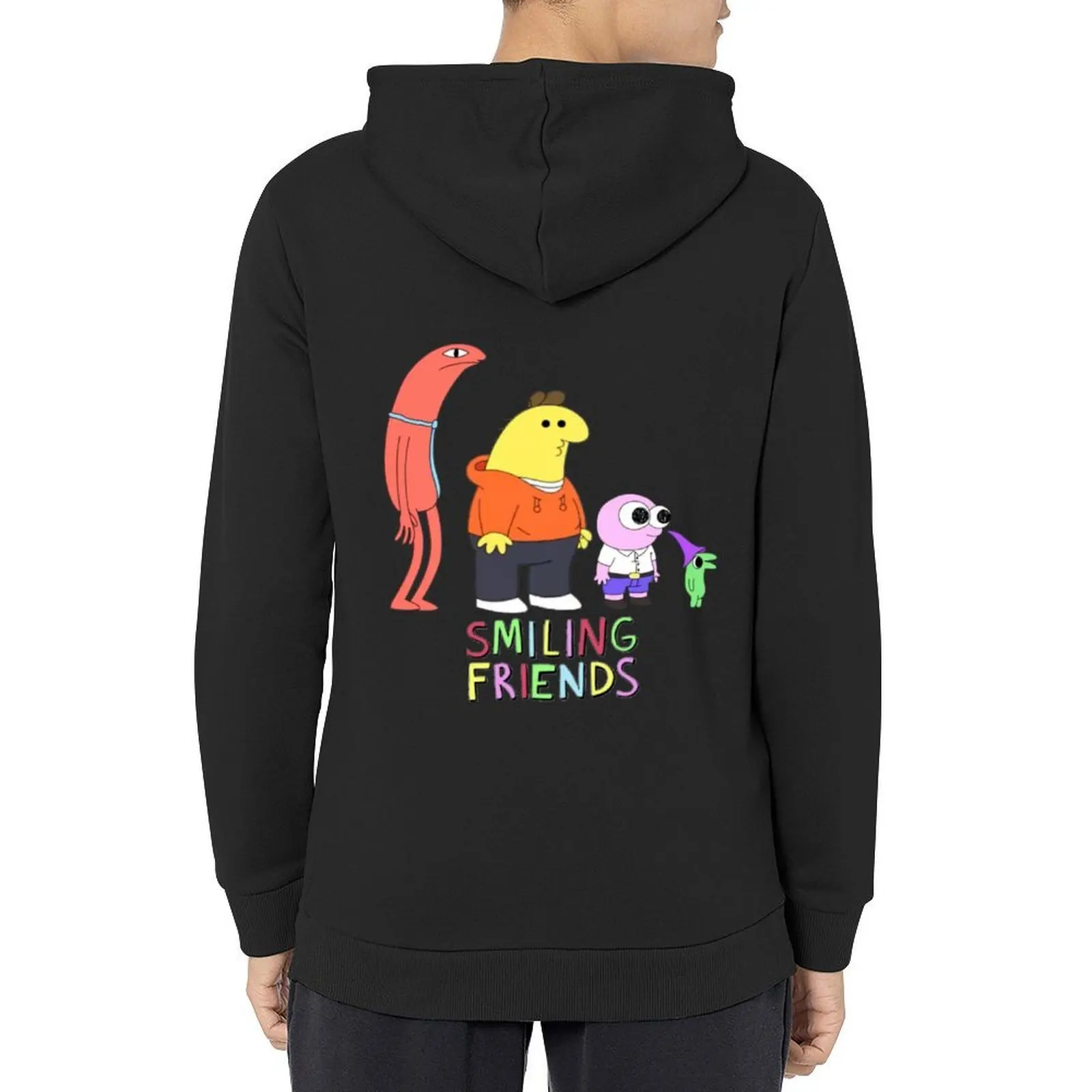 

BEST SELLING - Smiling Friends All Smiling Friends Design Hoodie men's autumn clothes new hooded tee