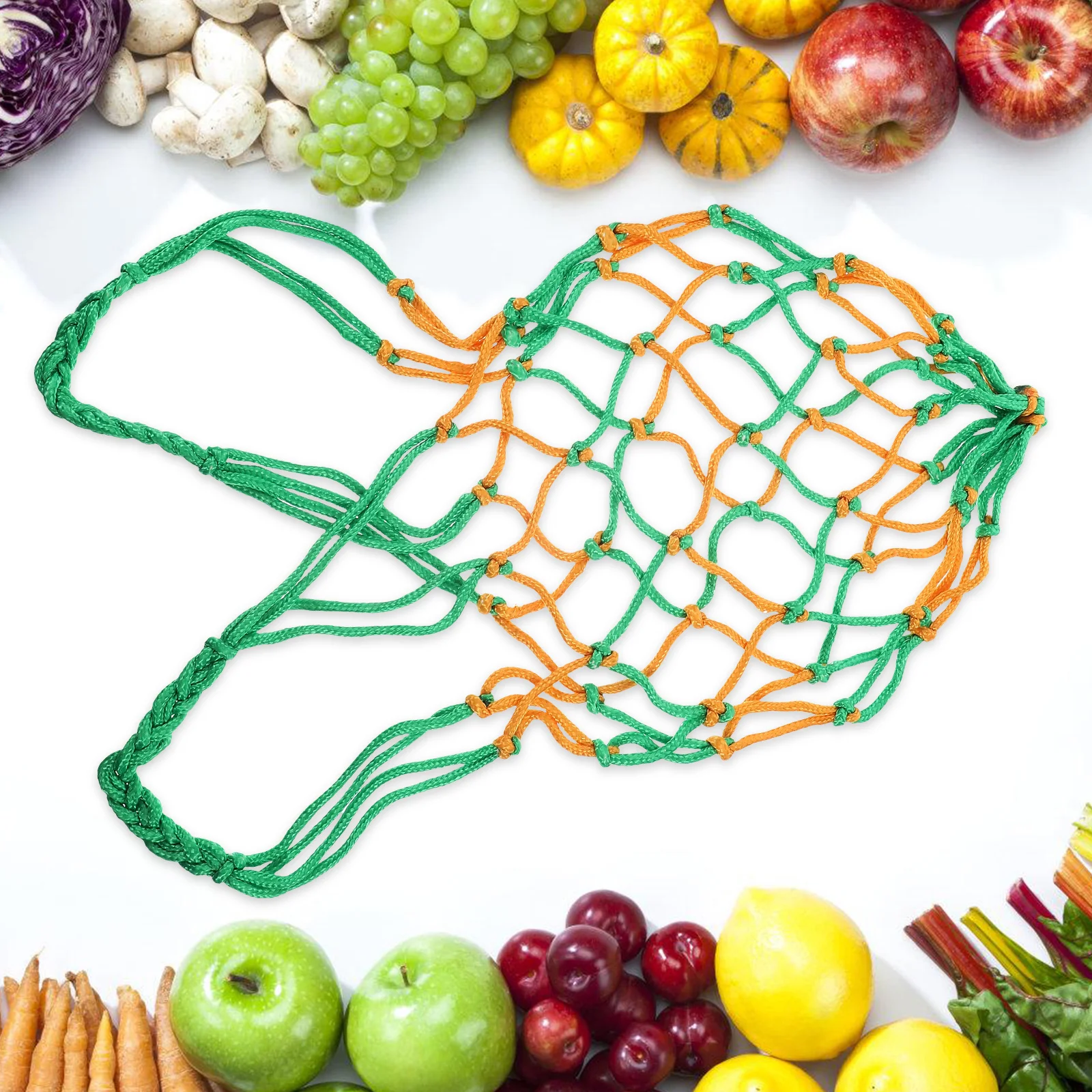 

10 Pcs Hammock Fruit Net Bag Melon Nets Hanging Basket Mesh Watermelon Hammocks Reusable Support