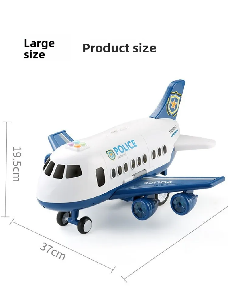 

Игрушка для мальчиков большого размера Aircrt, пожарная инженерная машина, прочные пластиковые игрушки для хранения детей до 8 лет