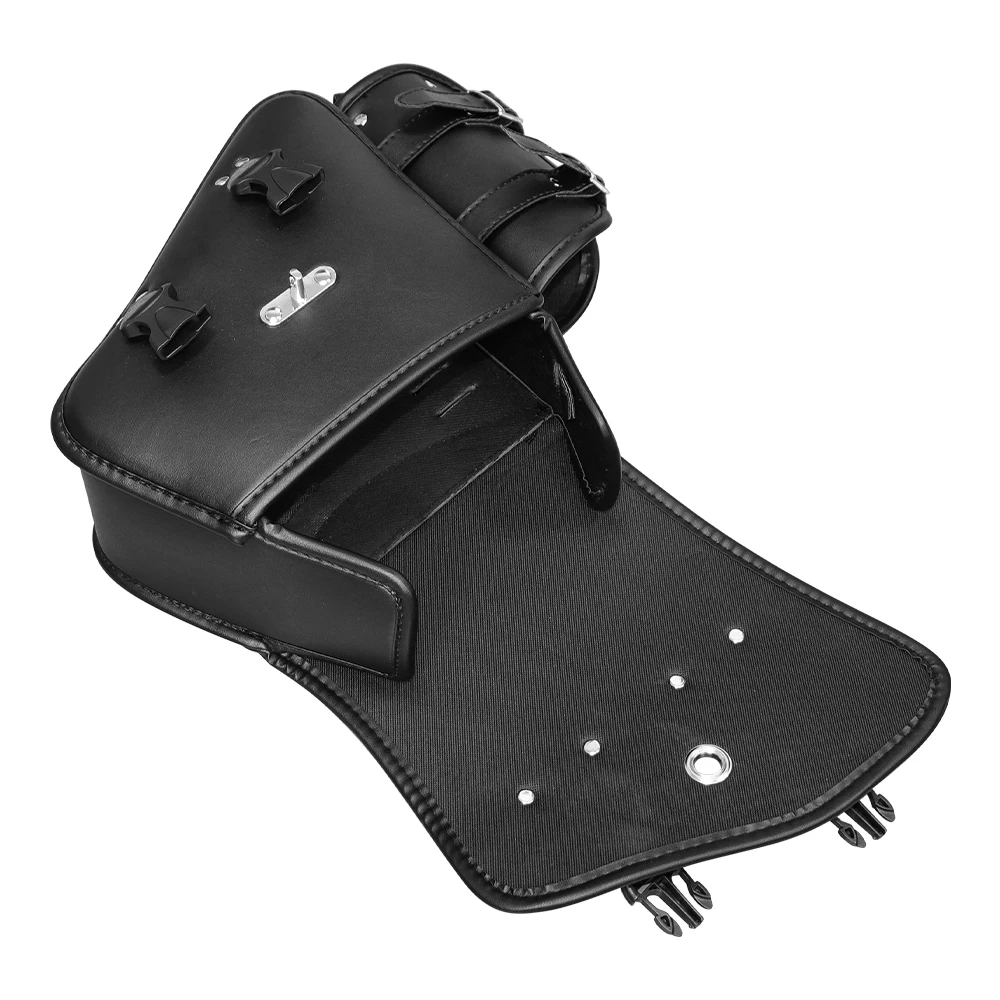 

Кожаная боковая сумка-кофр для мотоцикла Harley Sportster XL 883 XL 1200 Touring с молнией для хранения вещей