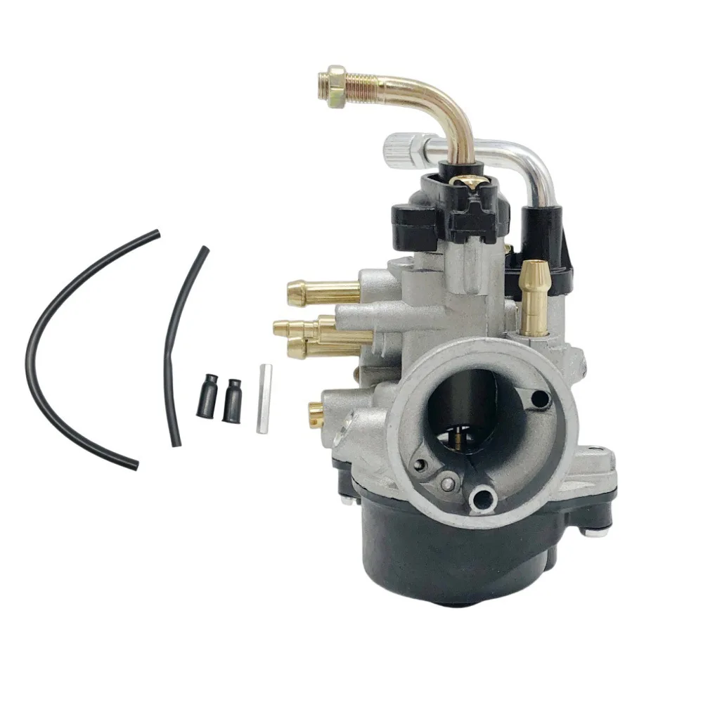 Carburateur PHBN17,5 mm style PHVA17 2 temps 404-105, mélange précis de carburant, conception à haut débit d'air, construction métallique durable, installation facile