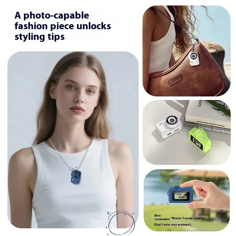 Photograph Video Camera Action 4k Mini Cameras Keychain Body Cam Necklace Vlog Bodycam Camcorder Digital Subminiature Small