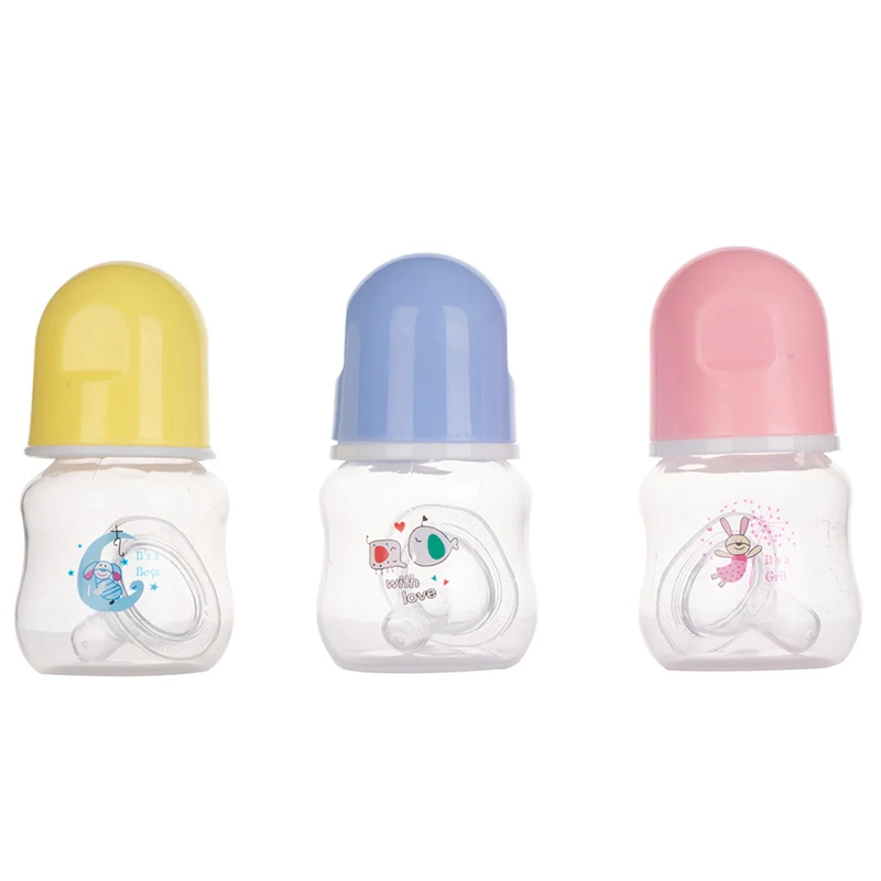 60ML Puppy Kitten Feeding Bottle Dog Cat Baby Nursing Water Milk Feeder Newborn Cat Milk Drinking Bottle Pet Feeder Supplies