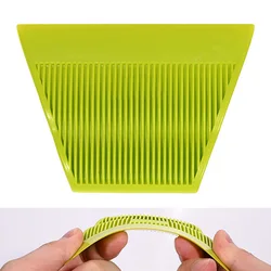 Trapezoidal Soft Squeegee Scraper for Vinyl Car Wrapping Window Film Tinting Carbon Fiber Sticker Installation Tools