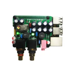 Raspberry Pi4 Pi5 Decoder DAC TDA1387 8 and I2S Expansion Board High configuration version