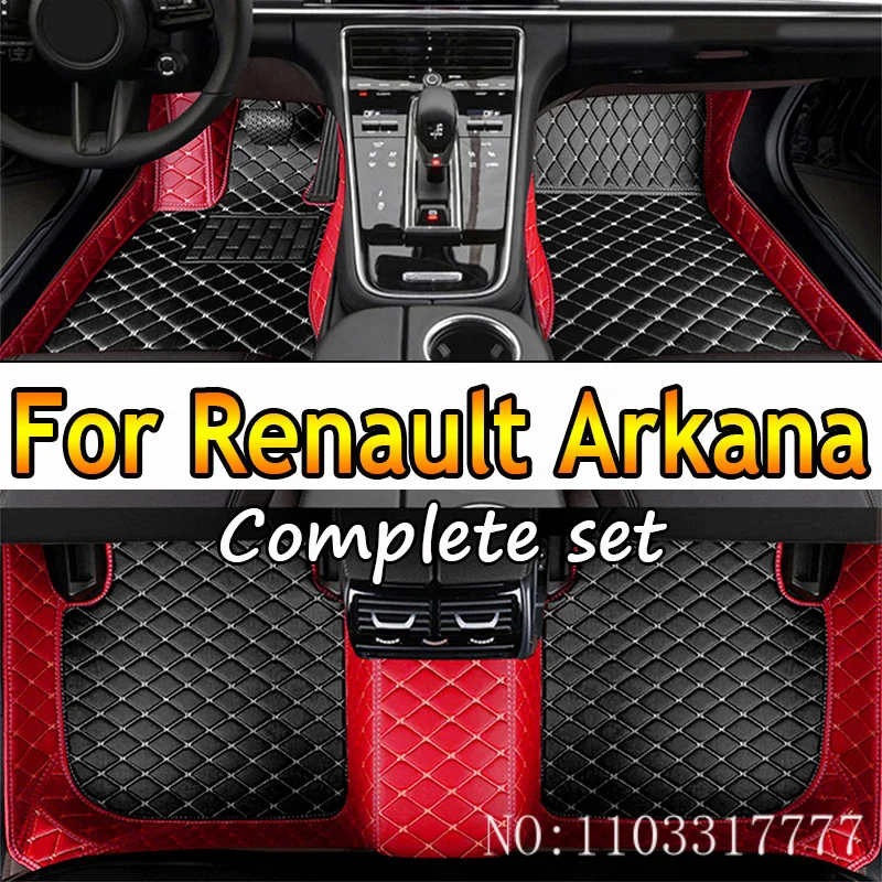 

Car Floor Mats For Renault Arkana Samsung XM3 2020 2021 2022 2023 5seat Waterproof Pads Car Mats Full Set Carpet Car Accessories