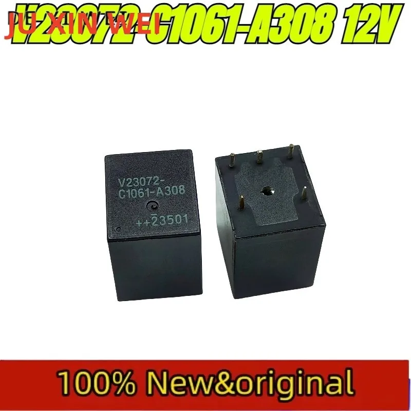 （Brand New Original）1pcs/lot 100% original genuine relay:V23072-C1061-A308 12V 5pins Automotive electromagnetic relay