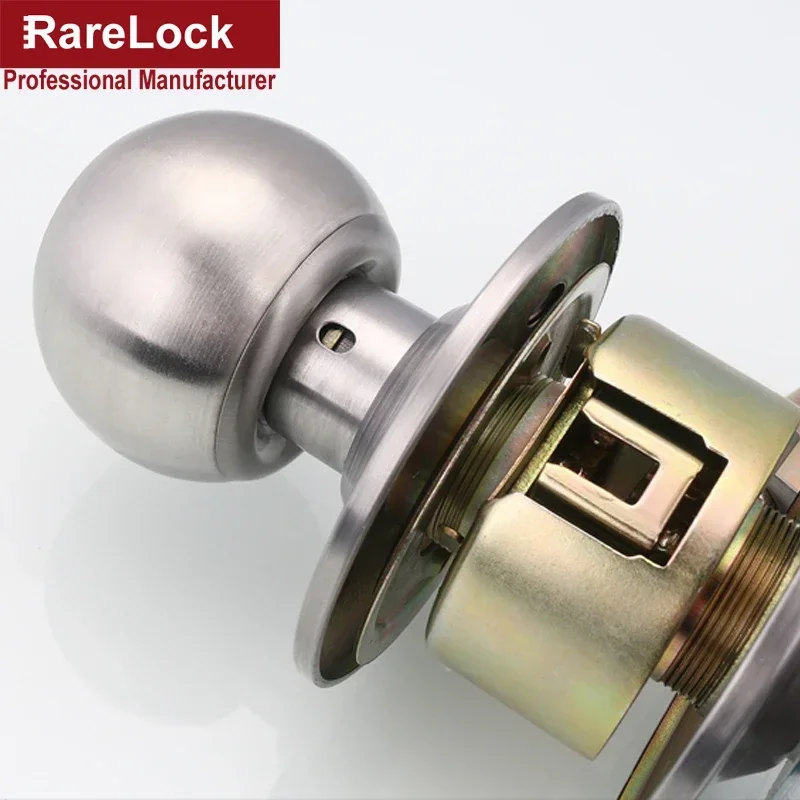 Handle Door Lock with Spring Bolt for Bathroom Bedroom Office Women Bag Shop Wooden Door Hardware Rarelock H