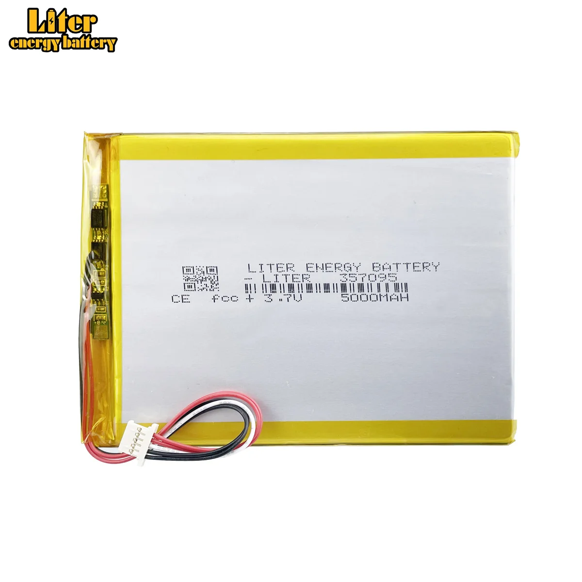 5-wires connector 357095 3.7V 5000mAh tablet battery For child Tablet prestigio multipad Rechargeable batteries