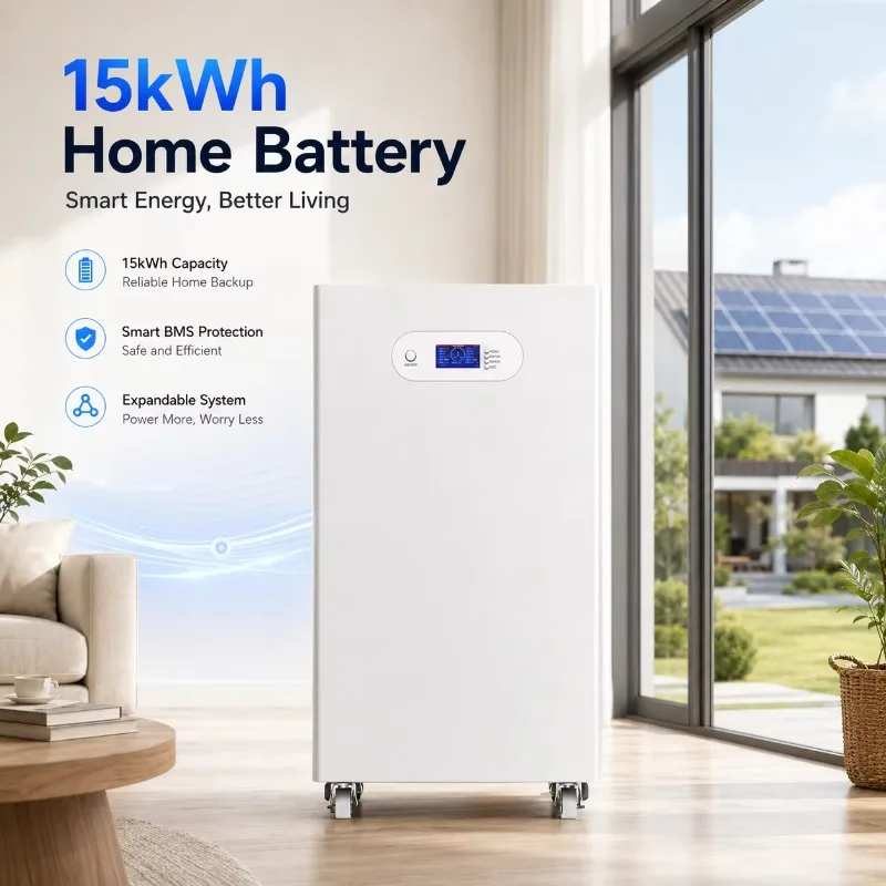 Private Label Home Energy Storage System with LiFePO4 Battery, Solar Inverter, and Customized Appearance