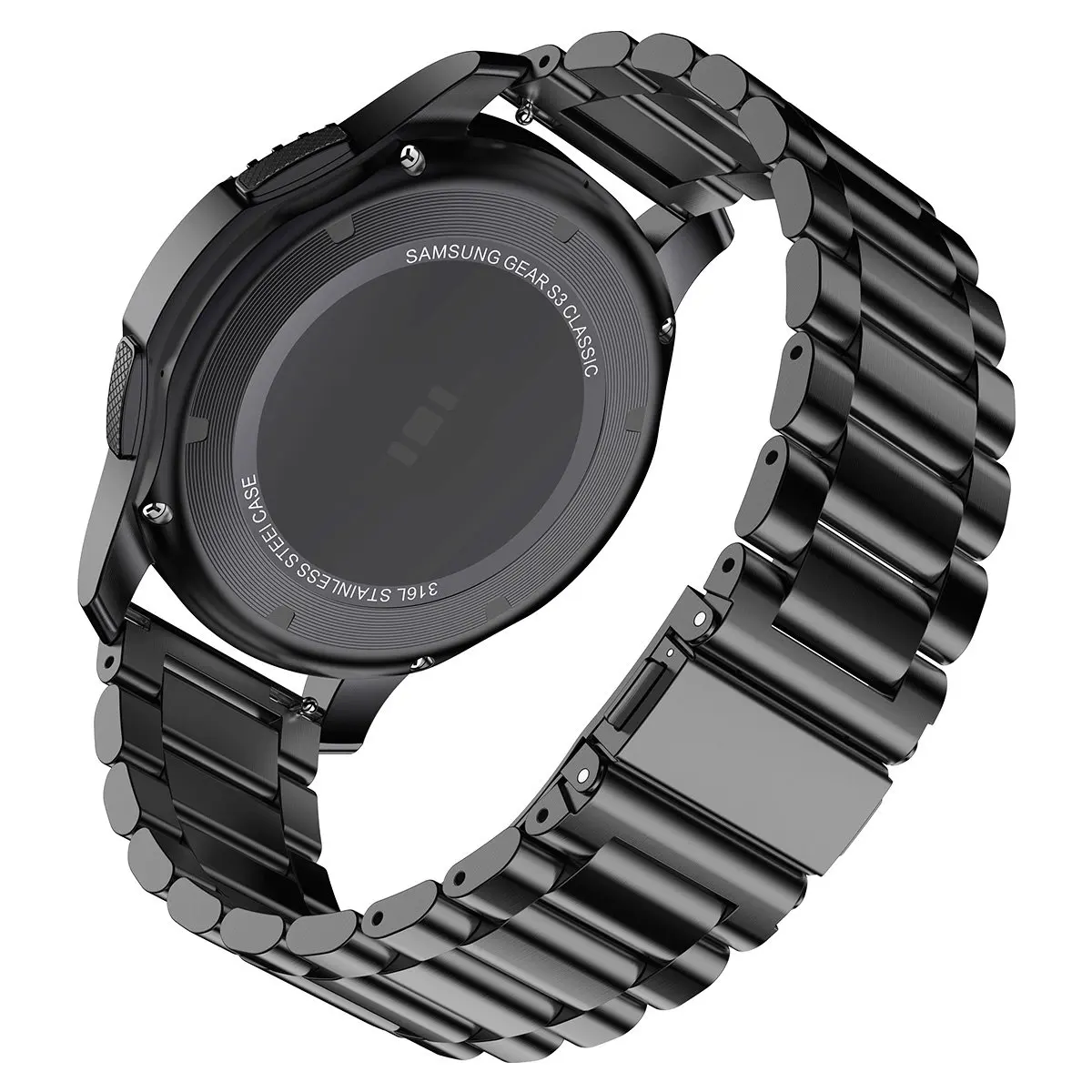 Metal strap For Samsung Galaxy watch 3 4 5 Active 2 Huawei watch GT2/3 Stainless Steel Watch High-End Wristband For Amazfit GTR