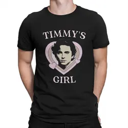 Timmys girl T-shirt uomo American actor Timotee Chalamet Funny Pure Cotton Tees girocollo manica corta T-shirt abiti da festa