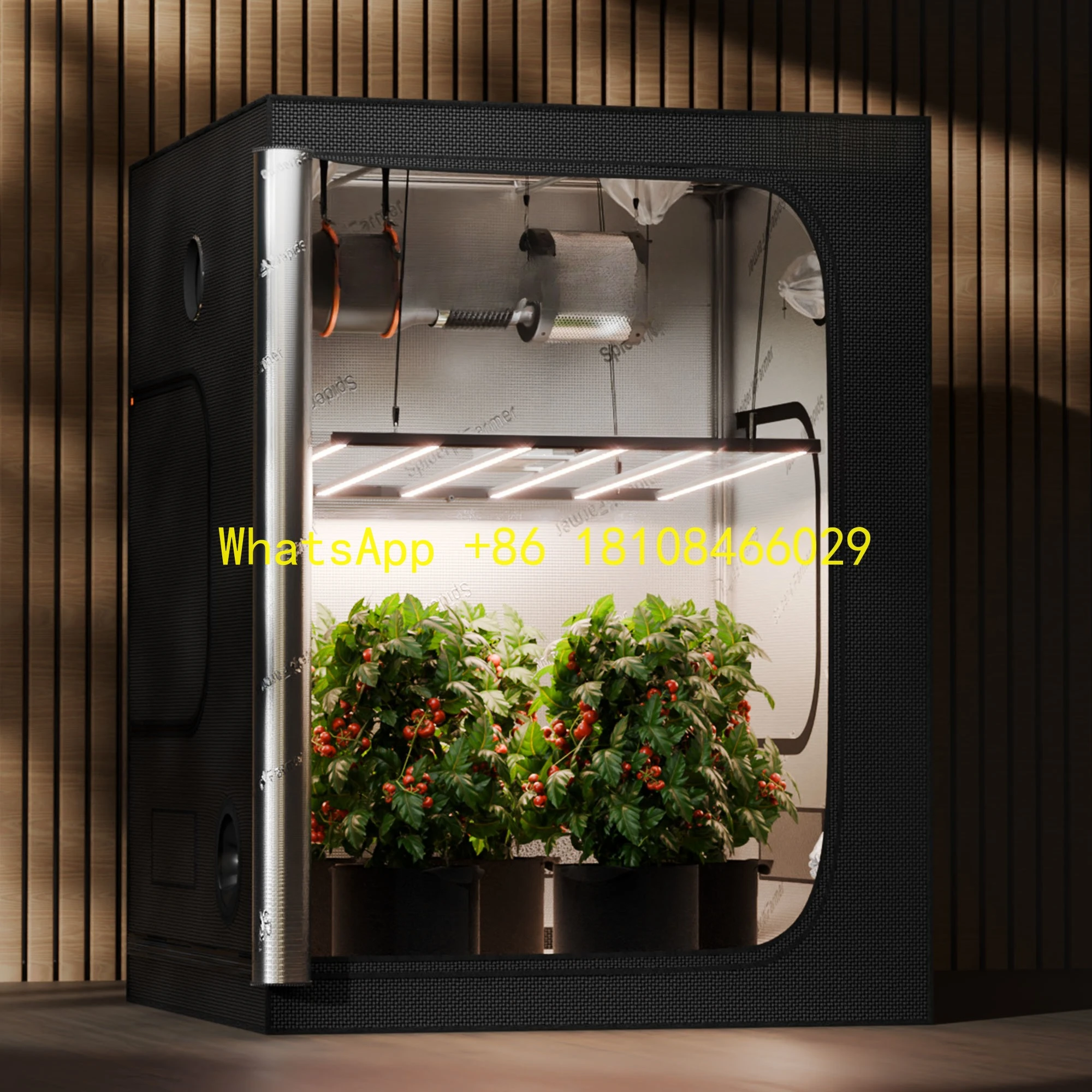 

r Complete Smart Grow Tent Kit for Plant GrowthSpider Farmer 730W G7000 Full Spectrum Led Grow Light 5x5 Large Indoo