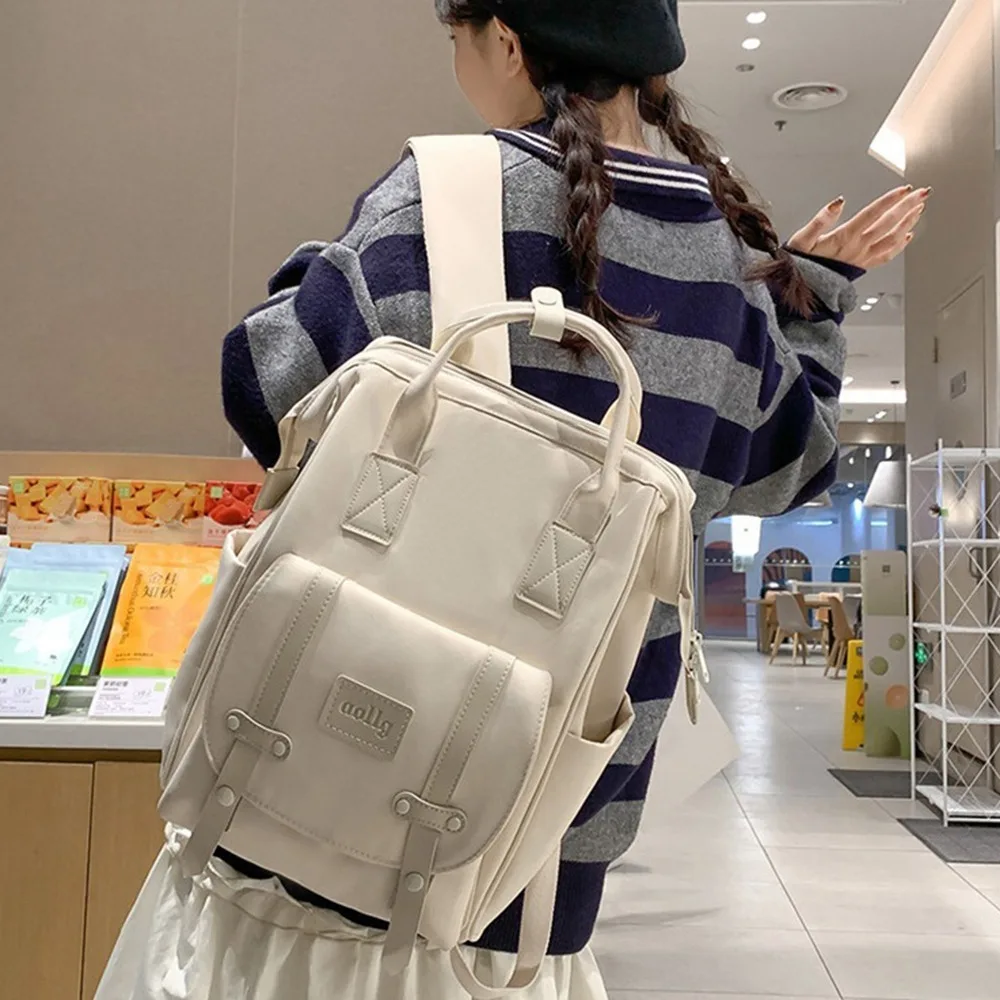 

Nylon Mommy Backpack Anti Splash Water Large Capacity Baby Diaper Bag Multifunctional Wear-resistant Mommy Shoulder Bag Travel