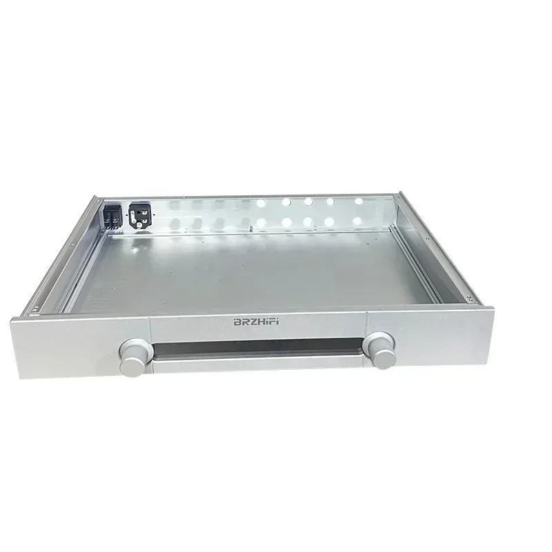 

430*310*60 мм полностью алюминиевый корпус усилителя мощности Goldmund, корпус предусилителя Diy, корпус аудиоусилителя