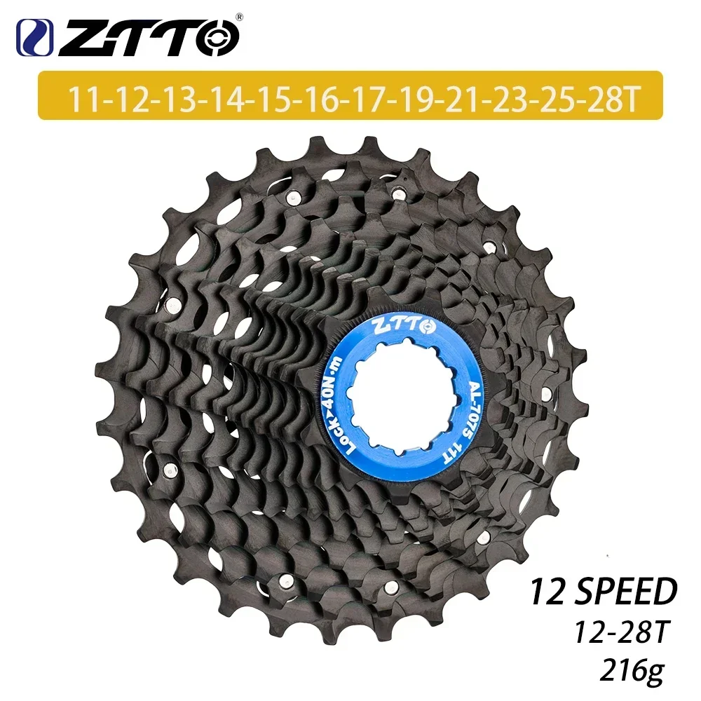 ZTTO Ultraight 11/12 スピードロードバイクカセット 11S 12S ULT