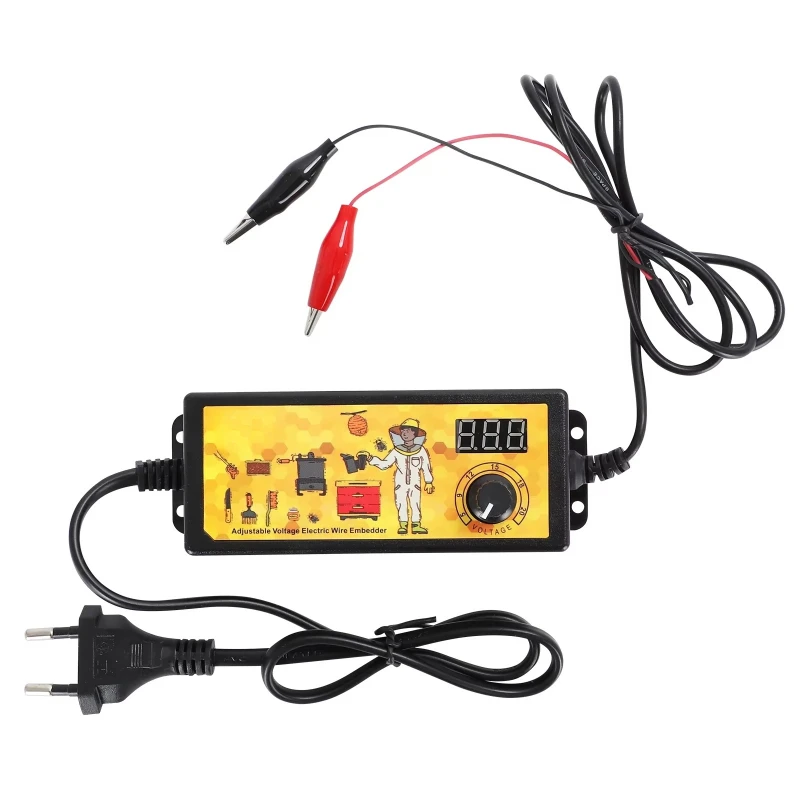 Digital temperature adjustable electric embedding machine heating device honeycomb installer equipment frame wire animal