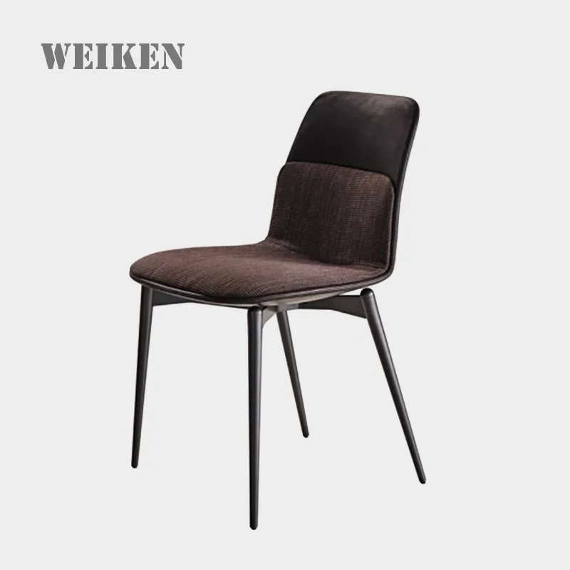 

Italian Minimalist High-End Dining Chairs, Modern Simple Home Chairs, Designer Luxury Dining Seating Dinning Chair Furniture