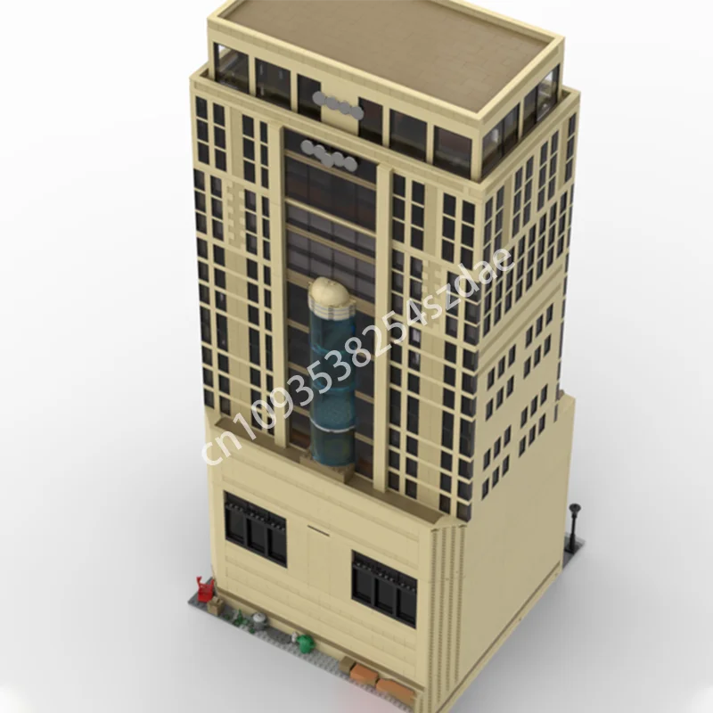 

10193 шт. MOC Fisk Tower Super Heroes, строительные блоки, логическое мышление, детская модель, строительная рождественская игрушка в подарок