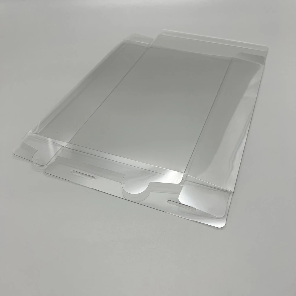 Clear Transparent PET display box For switch for N-S for Collar X Malice game storage box collection box case