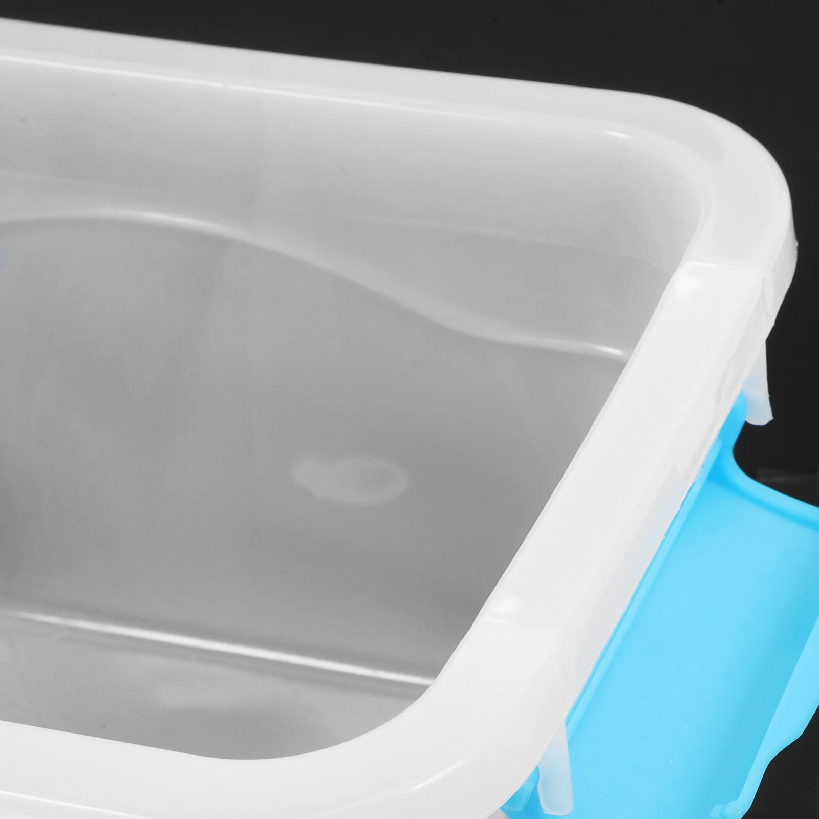 Contenitore per dispenser per cialde per lavanderia Scatola di immagazzinaggio in plastica semitrasparente Maniglia per asciugatrice Porta fogli Organizzatore per lavanderia 100