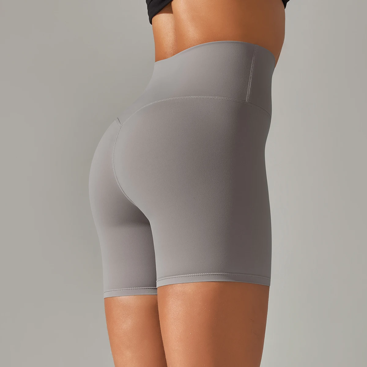 Sommer Frauen Yoga Shorts Nackt Gefühl Sport Shorts Fitness Strumpfhosen Hohe Taille Gmy Laufen Push-Up Kleidung Workout Radfahren Shorts – Detail 20