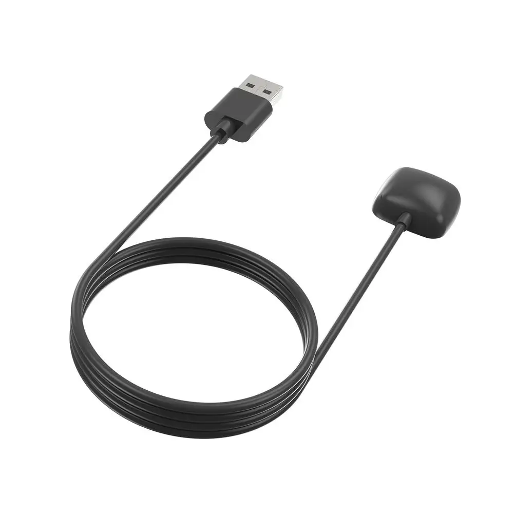 Inteligentny zegarek stacja ładująca Adapter kabel do ładowania USB magnetyczny przewód zasilający kompatybilny z Fitbit Versa 4/3 sensowne 2/1