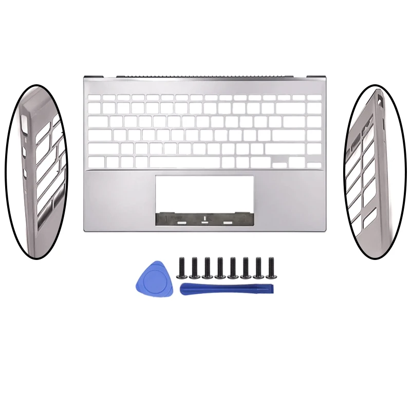 Para ASUS ZenBook14 U4700 UX425 UX425J UX425JA funda para portátiles Notebook LCD contraportada/bisel frontal/bisagra/reposamanos/accesorios inferiores