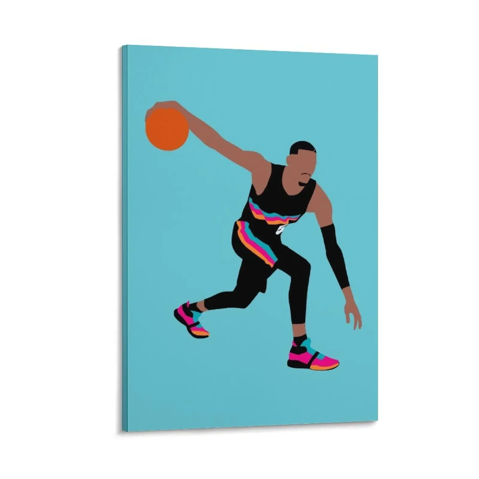 

Dejounte Murray Spurs Fiesta Canvas Painting house decorations home decorations Home decoration luxury home decor