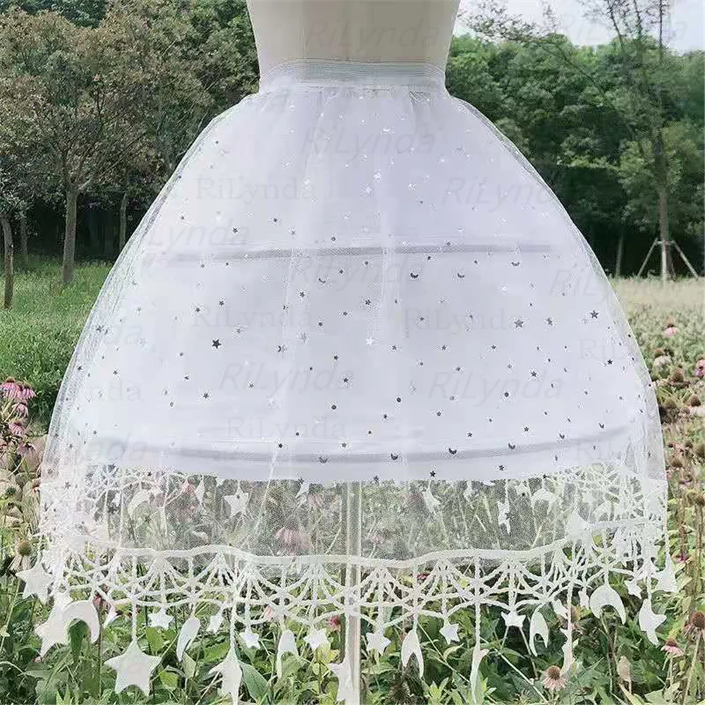 DongCMY Fast Shipping Cosplay Wedding Accessories Star Petticoat Lolita Skirt Support Ball Gown Crinoline In Stock