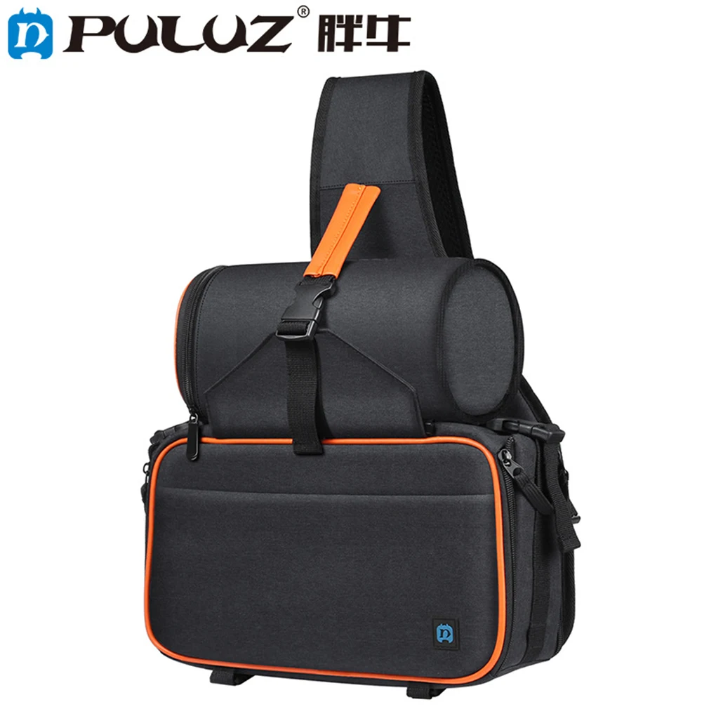 PULUZ Camera Storage Shoulder Bag Outdoor Traveling Crossbody Pouch