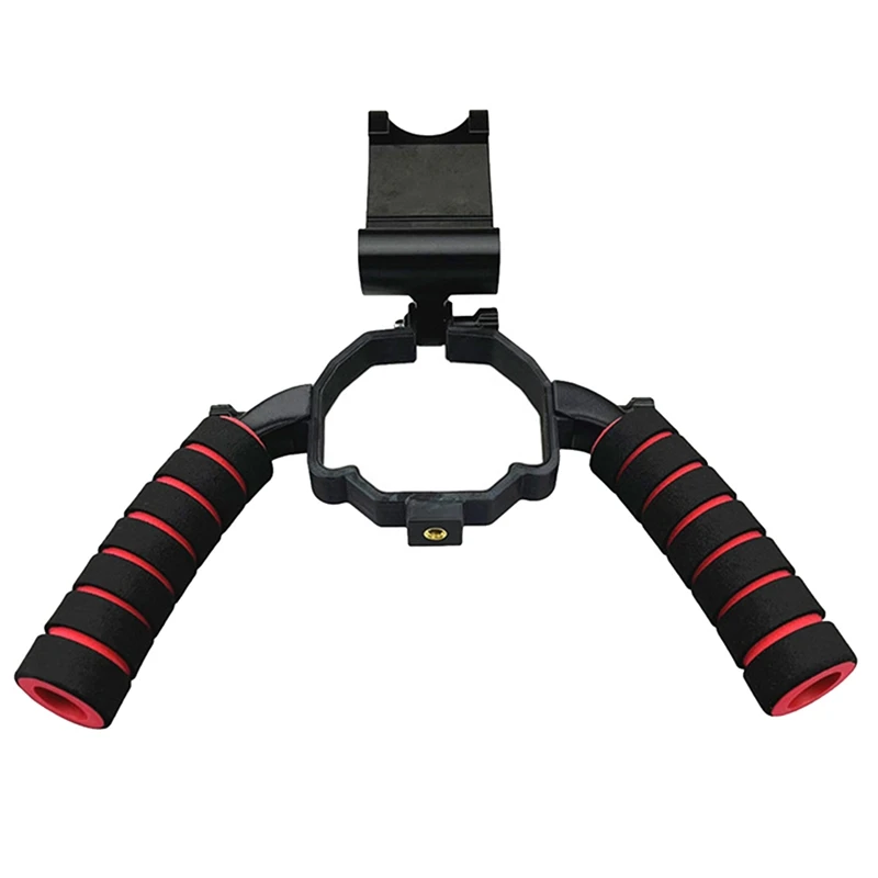 

For MAVIC 3 Cine Drone Dual Handle Handheld Gimbal Stabilizer Shooting Stand Tripod Modified Bracket Replacement Accessories A