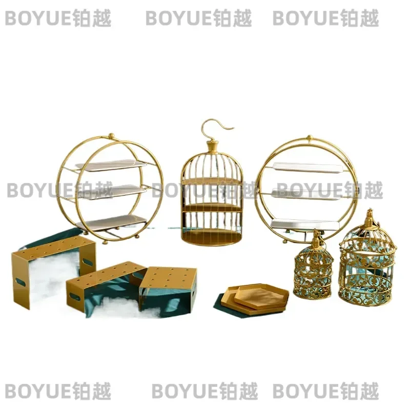 Tiered Cake Stand Dessert Display Rack Pastry Tray Afternoon Tea Snack Table Decor Cupcake Tower Organizer