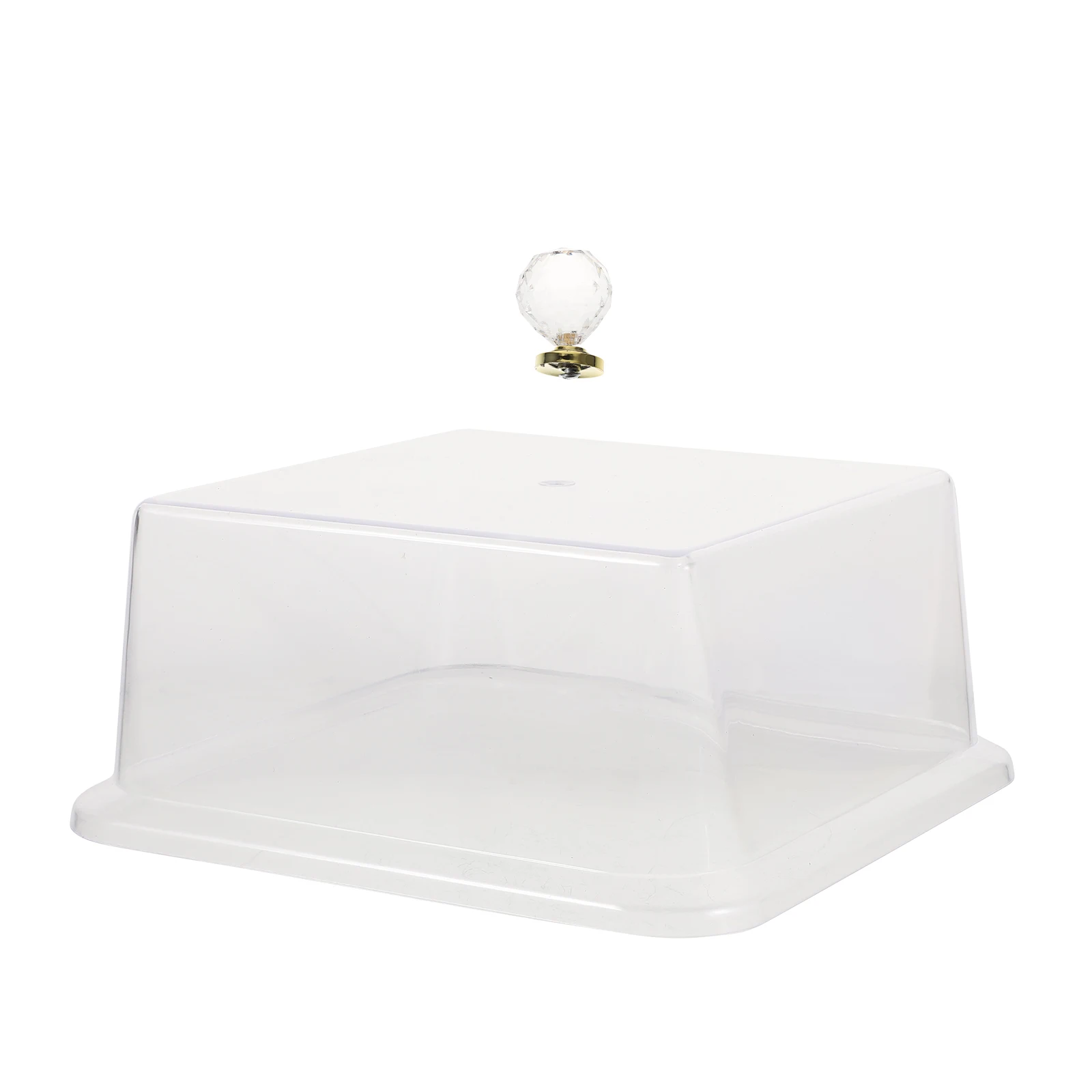 

1Pcs Cake Cover Large Capacity Acrylic Transparent Food Protector Dustproof Display Table Storage Cover