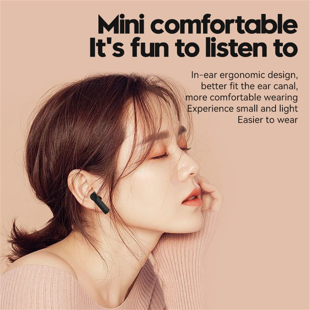 TWS F2 Fone بلوتوث 5.0 سماعات سماعات لاسلكية HiFi سماعة ستيريو الحد من الضوضاء سماعات أذن رياضية مع هيئة التصنيع العسكري للهاتف جديد