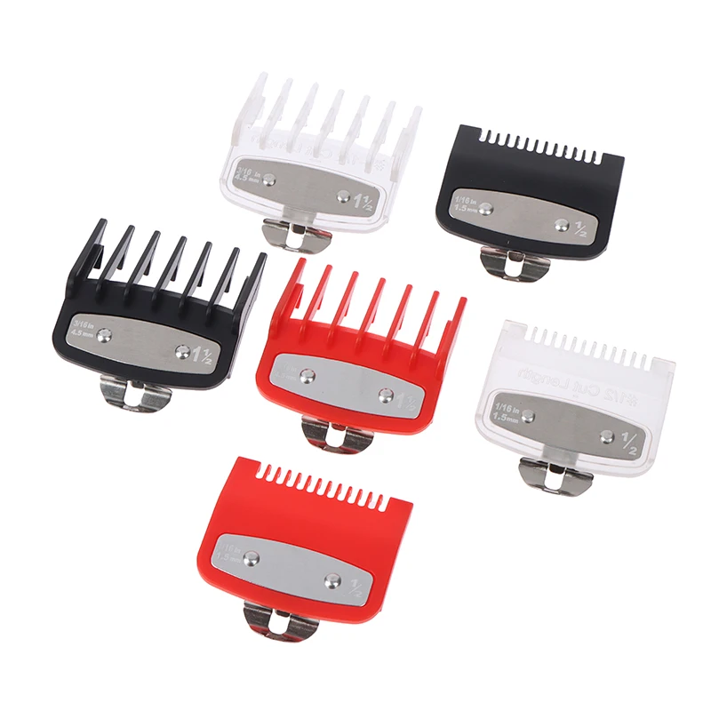 2pcs/Set Hair Clipper Guide Comb Cutting Limit Combs Electric Clippers Accessories Standard Guards Attach Parts